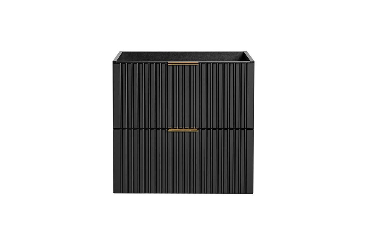 Komplett baderomspakke ADEL BLACK 120 cm – dobbelservant, Geberit, vegghengt toalett og Hansgrohe  